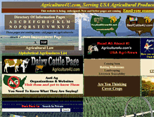 Tablet Screenshot of agriculture4u.com